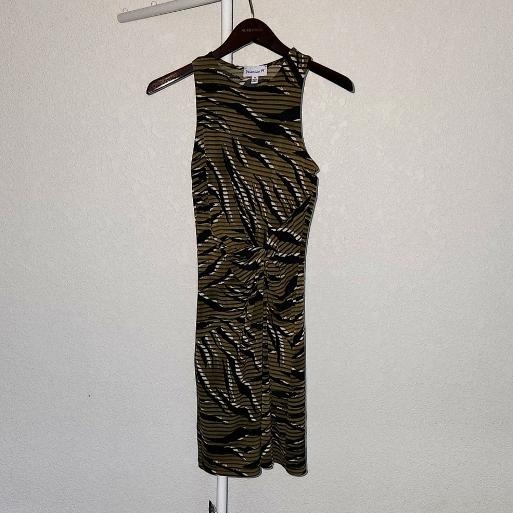 Veronica M Size XS Multicolored midi sheath dress for a night out